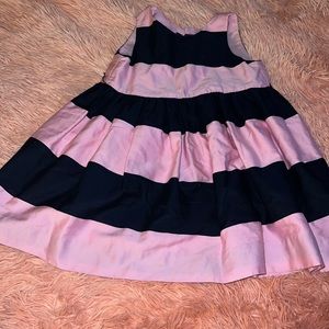 Girl’s Ralph Lauren Pink & Blue Striped Dress